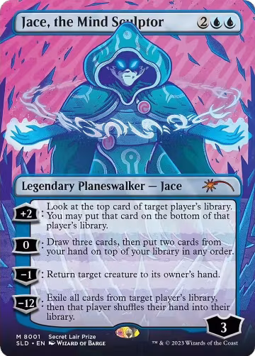 Jace, the Mind Sculptor (8001), Secret Lair Showdown — Magic card price