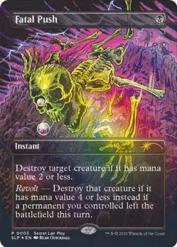 Fatal Push (3), Secret Lair Showdown — Magic card price