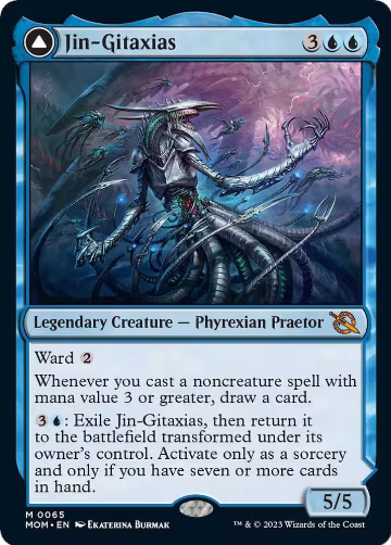 Jin-Gitaxias (65), March of the Machine — Magic card price