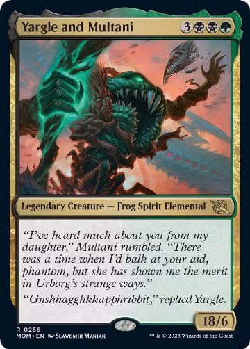 Yargle and Multani (256), March of the Machine — Magic card price