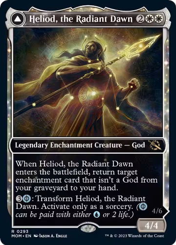 Heliod, the Radiant Dawn (Showcase) (293), March of the Machine — Magic card price