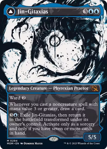 Jin-Gitaxias (Showcase) (294), March of the Machine — Magic card price