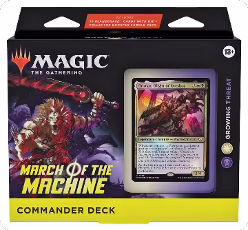March of the Machine Commander Deck - Growing Threat, Commander: March of the Machine — Magic sealed product price