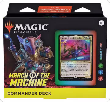March of the Machine Commander Deck - Tinker Time, Commander: March of the Machine — Magic sealed product price