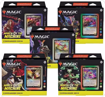 March of the Machine Commander Decks [Set of 5], Commander: March of the Machine — Magic sealed product price