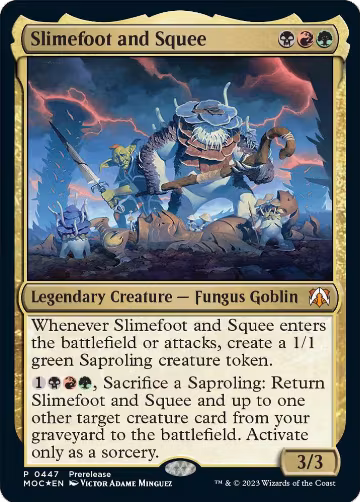 Slimefoot and Squee (447), Prerelease Cards — Magic card price
