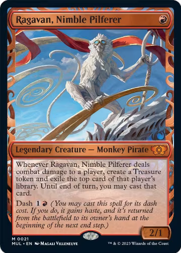 Ragavan, Nimble Pilferer (21), March of the Machine: Multiverse Legends — Magic card price