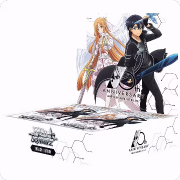 Sword Art Online Animation 10th Anniversary Booster Box, Sword Art Online Animation 10th Anniversary — Weiß Schwarz sealed product price