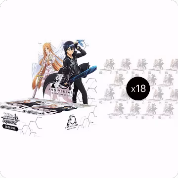 Sword Art Online Animation 10th Anniversary Booster Box Case, Sword Art Online Animation 10th Anniversary — Weiß Schwarz sealed product price