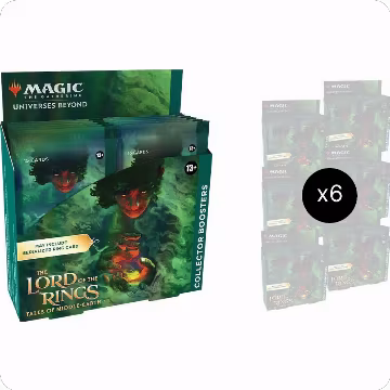 Universes Beyond: The Lord of the Rings: Tales of Middle-earth - Collector Booster Display Case, Universes Beyond: The Lord of the Rings: Tales of Middle-earth — Magic card price