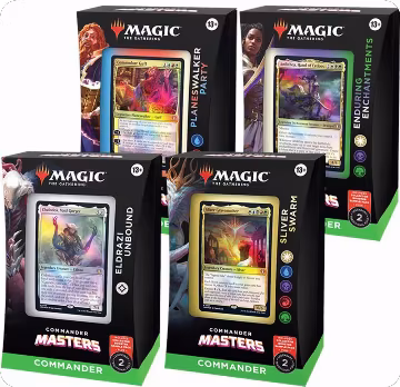 Commander Masters Commander Decks [Set of 4], Commander Masters — Magic sealed product price