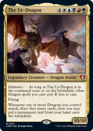 The Ur-Dragon (361), Commander Masters — Magic card price