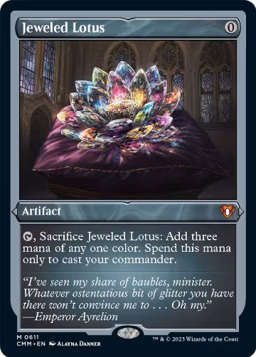Jeweled Lotus (Foil Etched) (611), Commander Masters — Magic card price