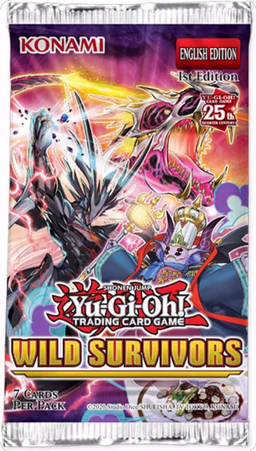 Wild Survivors Booster Pack [1st Edition], Wild Survivors — Yu-Gi-Oh! sealed product price
