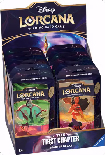 Disney Lorcana: The First Chapter Starter Deck Display, The First Chapter — Lorcana sealed product price
