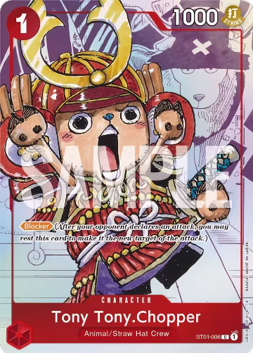 Tony Tony.Chopper - ST01-006 (Alternate Art) (ST01-006), One Piece Promotion Cards — One Piece card price