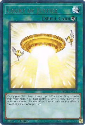 Court of Justice (MAZE-EN058), Maze of Memories — Yu-Gi-Oh! card price