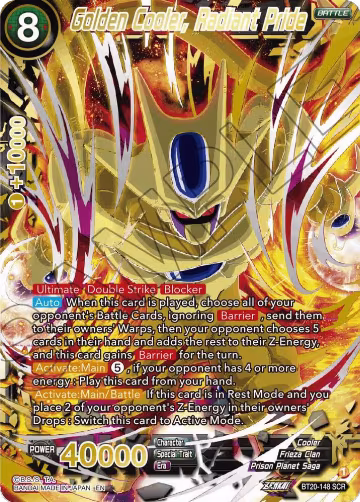 Golden Cooler, Radiant Pride (Alternate Art) (BT20-148) — card price