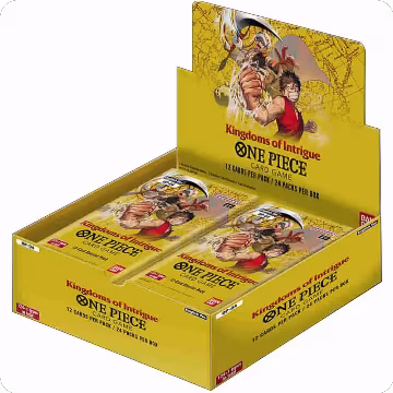 Kingdoms of Intrigue - Booster Box, Kingdoms of Intrigue — One Piece sealed product price