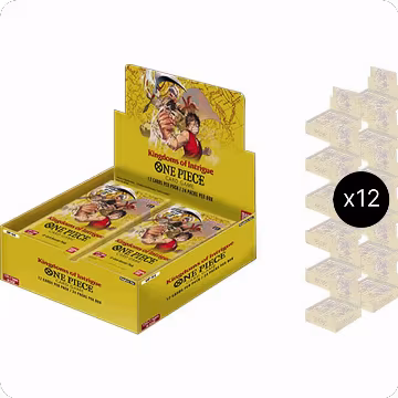 Kingdoms of Intrigue - Booster Box Case, Kingdoms of Intrigue — One Piece sealed product price