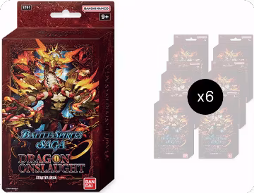 Starter Deck 1: Dragon Onslaught Display, Starter Deck 01: Dragon Onslaught — Battle Spirits sealed product price