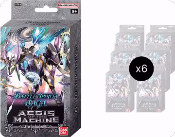 Starter Deck 3: Aegis of the Machine Display, Starter Deck 03: Aegis of the Machine — Battle Spirits sealed product price