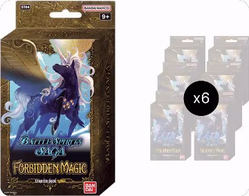 Starter Deck 4: Forbidden Magic Display, Starter Deck 04: Forbidden Magic — Battle Spirits sealed product price