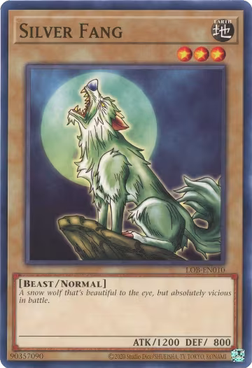 Silver Fang (LOB-EN010), Legend of Blue Eyes White Dragon (25th Anniversary Edition) — Yu-Gi-Oh! card price
