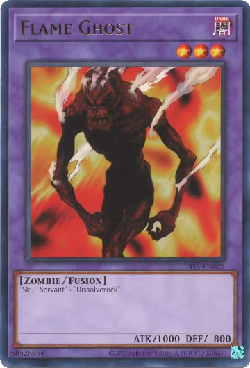 Flame Ghost (LOB-EN029), Legend of Blue Eyes White Dragon (25th Anniversary Edition) — Yu-Gi-Oh! card price