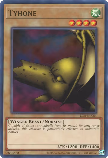 Tyhone (LOB-EN063), Legend of Blue Eyes White Dragon (25th Anniversary Edition) — Yu-Gi-Oh! card price
