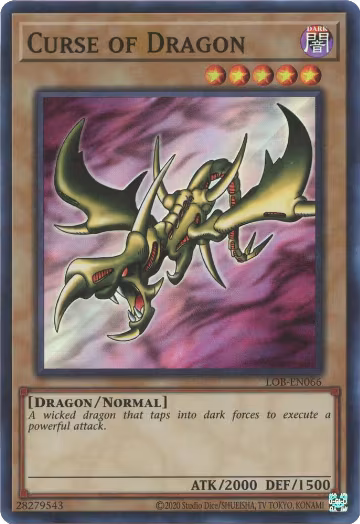 Curse of Dragon (LOB-EN066), Legend of Blue Eyes White Dragon (25th Anniversary Edition) — Yu-Gi-Oh! card price