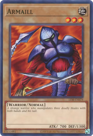 Armaill (LOB-EN079), Legend of Blue Eyes White Dragon (25th Anniversary Edition) — Yu-Gi-Oh! card price