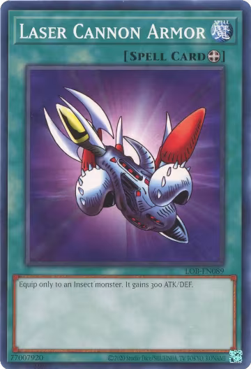 Laser Cannon Armor (LOB-EN089), Legend of Blue Eyes White Dragon (25th Anniversary Edition) — Yu-Gi-Oh! card price