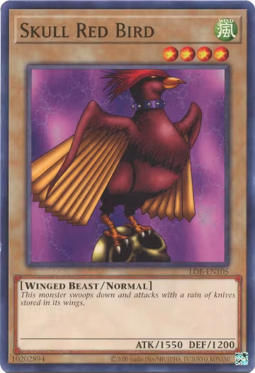 Skull Red Bird (LOB-EN105), Legend of Blue Eyes White Dragon (25th Anniversary Edition) — Yu-Gi-Oh! card price