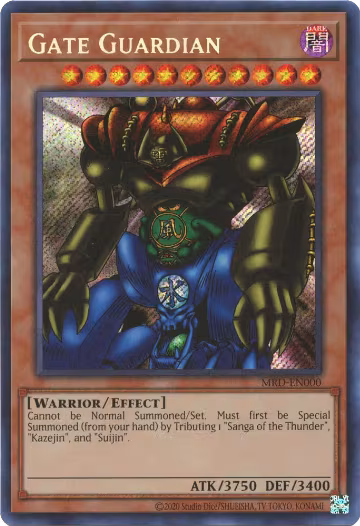 Gate Guardian (MRD-EN000), Metal Raiders (25th Anniversary Edition) — Yu-Gi-Oh! card price