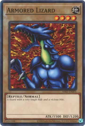Armored Lizard (MRD-EN005), Metal Raiders (25th Anniversary Edition) — Yu-Gi-Oh! card price