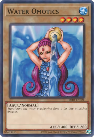 Water Omotics (MRD-EN021), Metal Raiders (25th Anniversary Edition) — Yu-Gi-Oh! card price