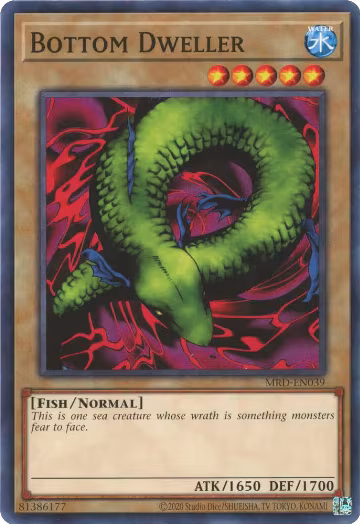Bottom Dweller (MRD-EN039), Metal Raiders (25th Anniversary Edition) — Yu-Gi-Oh! card price