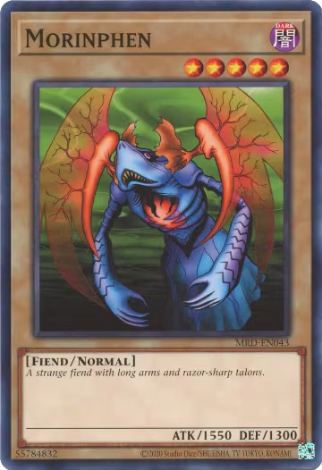 Morinphen (MRD-EN043), Metal Raiders (25th Anniversary Edition) — Yu-Gi-Oh! card price