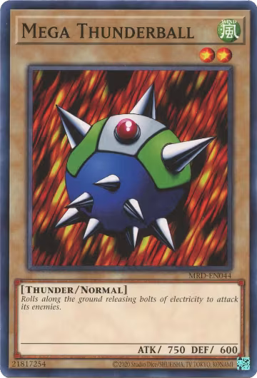 Mega Thunderball (MRD-EN044), Metal Raiders (25th Anniversary Edition) — Yu-Gi-Oh! card price