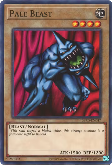 Pale Beast (MRD-EN047), Metal Raiders (25th Anniversary Edition) — Yu-Gi-Oh! card price