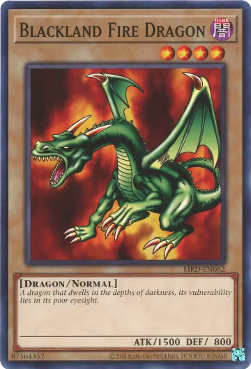 Blackland Fire Dragon (MRD-EN062), Metal Raiders (25th Anniversary Edition) — Yu-Gi-Oh! card price