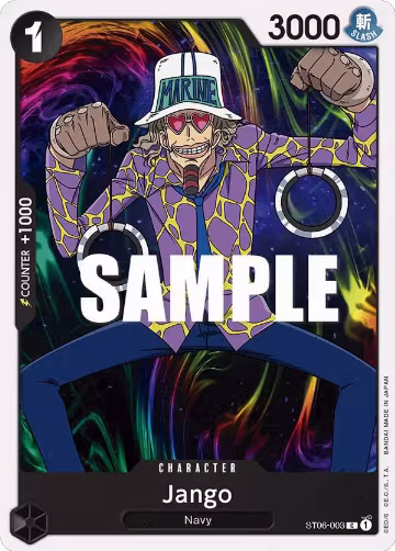 Jango (ST06-003), ST-06: Starter Deck 6 Absolute Justice — One Piece card price