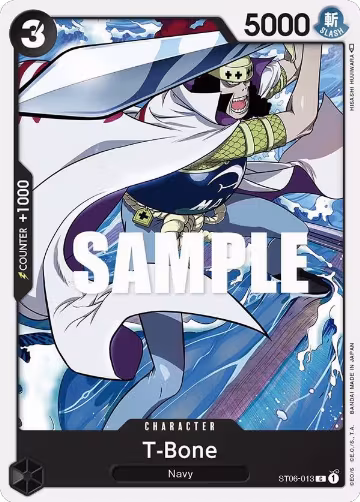 T-Bone (ST06-013), ST-06: Starter Deck 6 Absolute Justice — One Piece card price