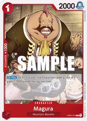 Magura (OP02-016), Paramount War — One Piece card price