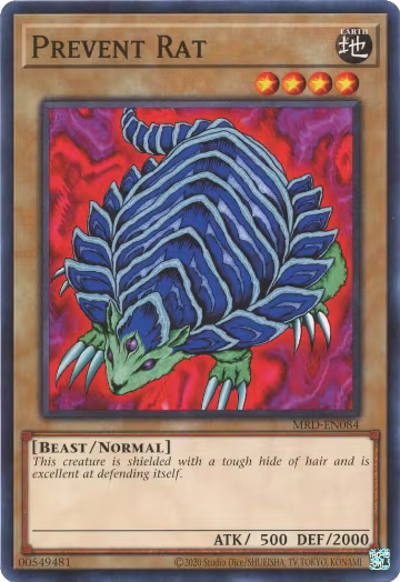 Prevent Rat (MRD-EN084), Metal Raiders (25th Anniversary Edition) — Yu-Gi-Oh! card price