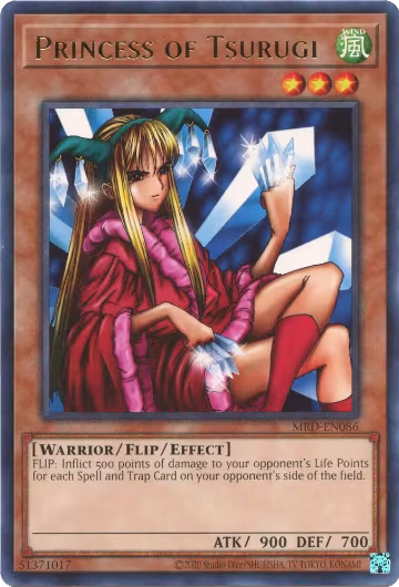 Princess of Tsurugi (MRD-EN086), Metal Raiders (25th Anniversary Edition) — Yu-Gi-Oh! card price