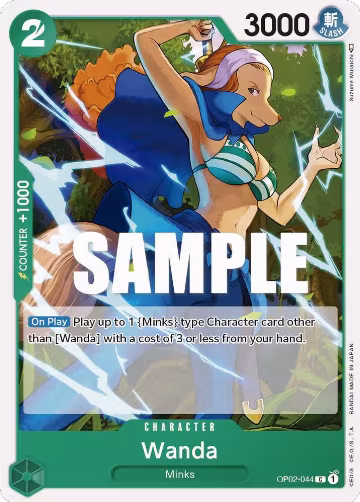 Wanda (OP02-044), Paramount War — One Piece card price