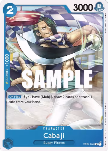 Cabaji (OP02-052), Paramount War — One Piece card price