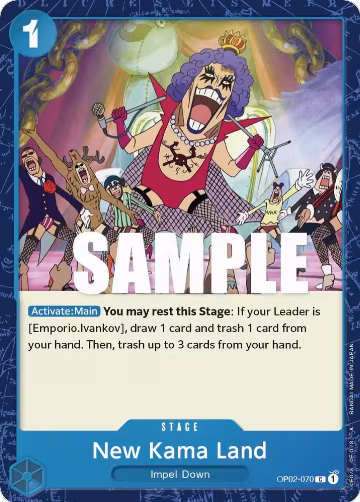 New Kama Land (OP02-070), Paramount War — One Piece card price